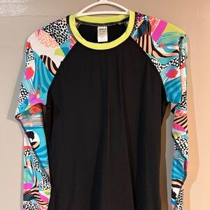 Stunning Eidon rash guard lycra top. Never worn